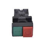 Bouton poussoir double carré