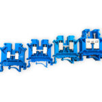 Connecteur de câblage de bornier JUK JUK Bleu