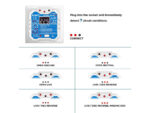 HT106D Testeur de prise GFCI UK/EU avec affichage de tension – Image 3