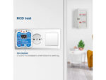 HT106D Testeur de prise GFCI UK/EU avec affichage de tension – Image 5