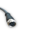 Ø8 Droit 3 pins femelles a câble